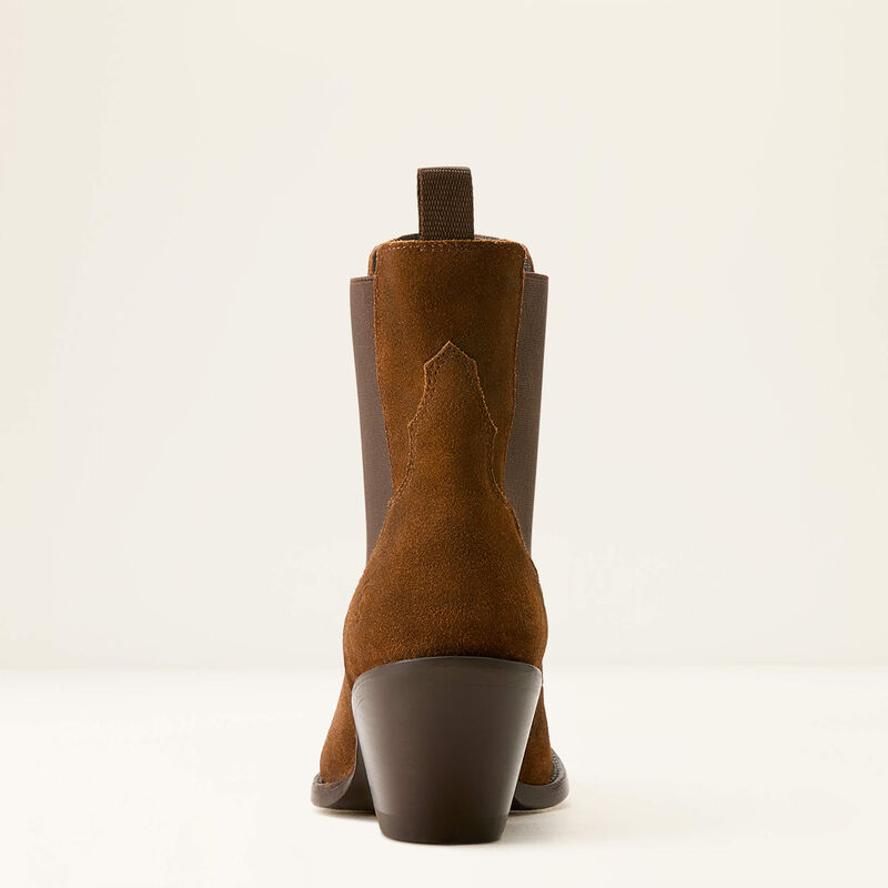 Shiloh Boot - Dark Ginger Suede