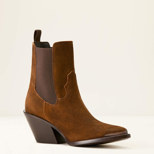 Shiloh Boot - Dark Ginger Suede