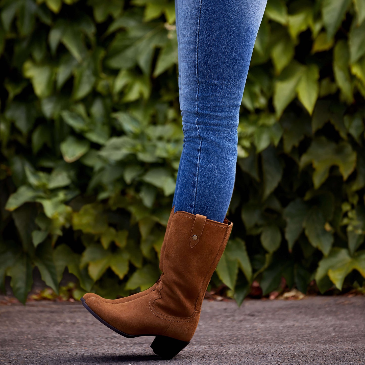 Addison Boot - Carmel Suede