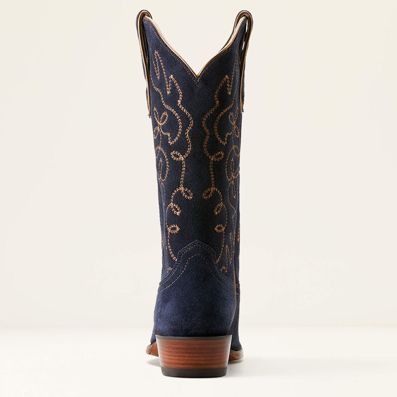 Jukebox Western Boot - Polo Blue Suede