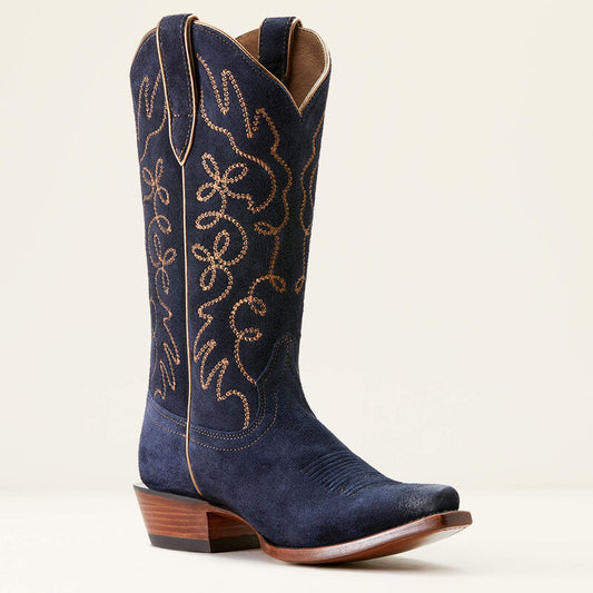 Jukebox Western Boot - Polo Blue Suede