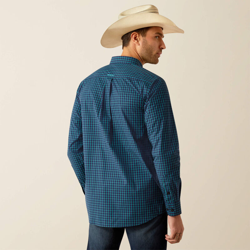 Pro Series Johan Fitted Western Shirt - Navy