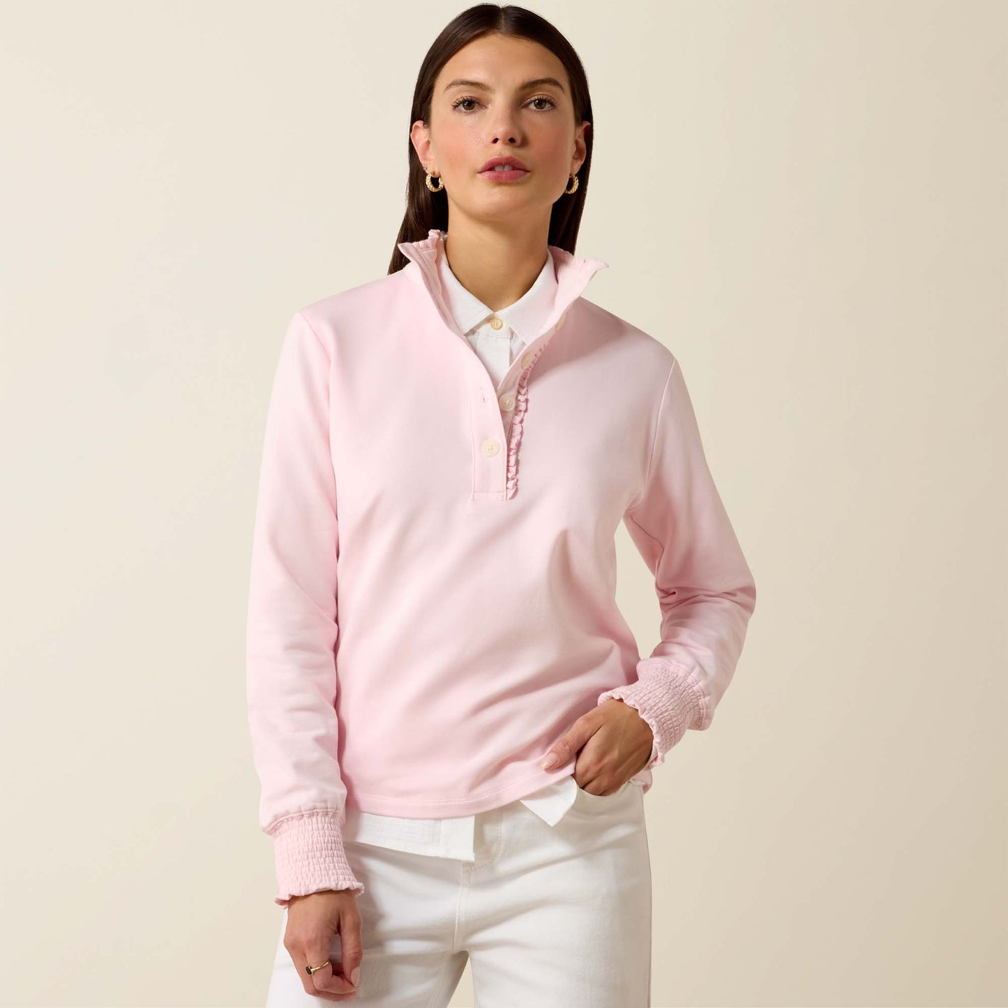 Hollingworth Sweatshirt - Icy Pink