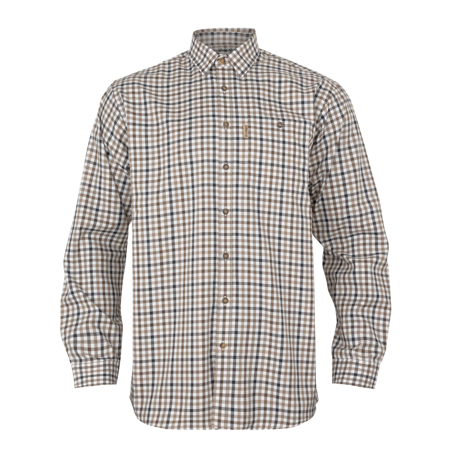 Milford Shirt - Blue/Beige Check