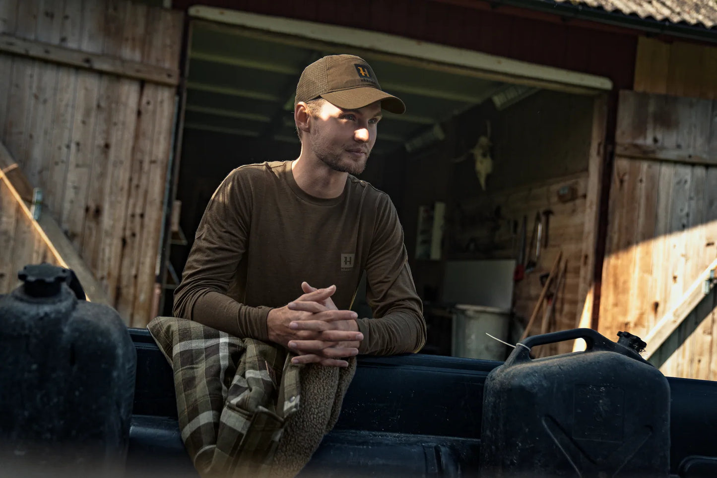 Base All Season L/S T-Shirt - Shadow Brown