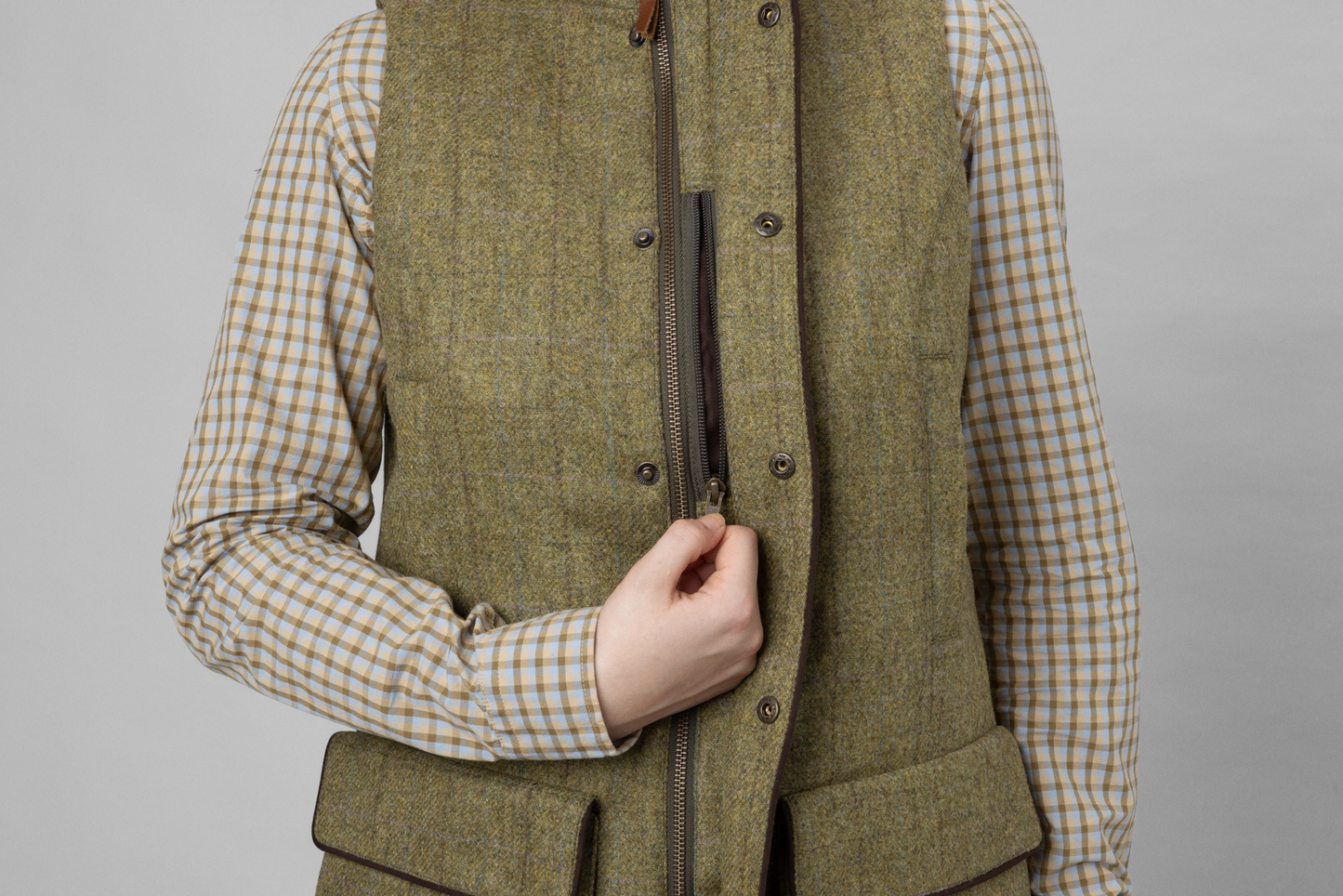 Jura Waistcoat - Olive
