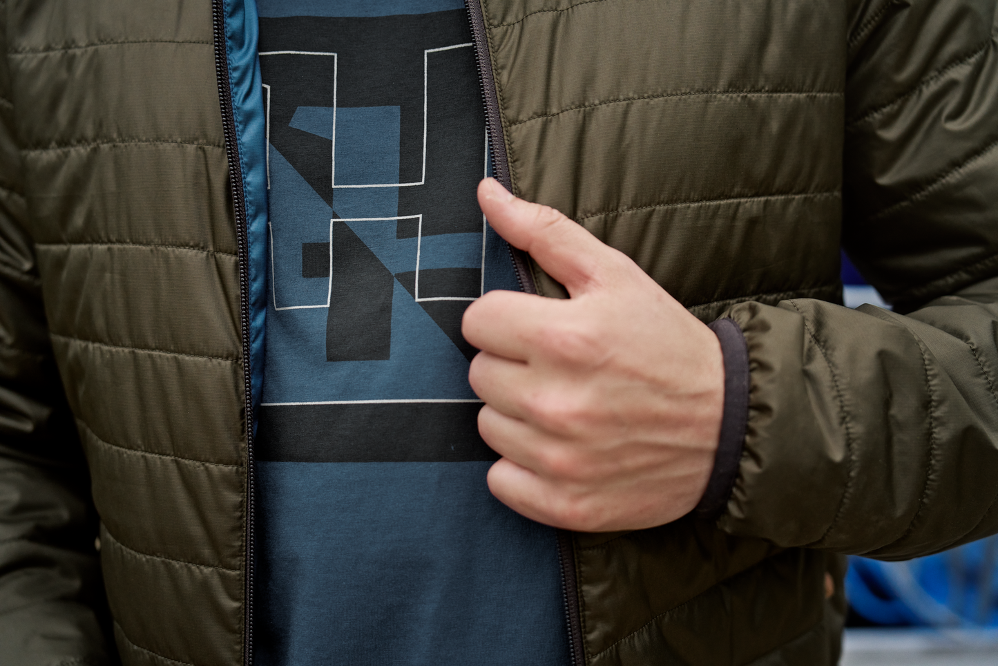 Kalix HSP Jacket - Willow Green/Sea Blue
