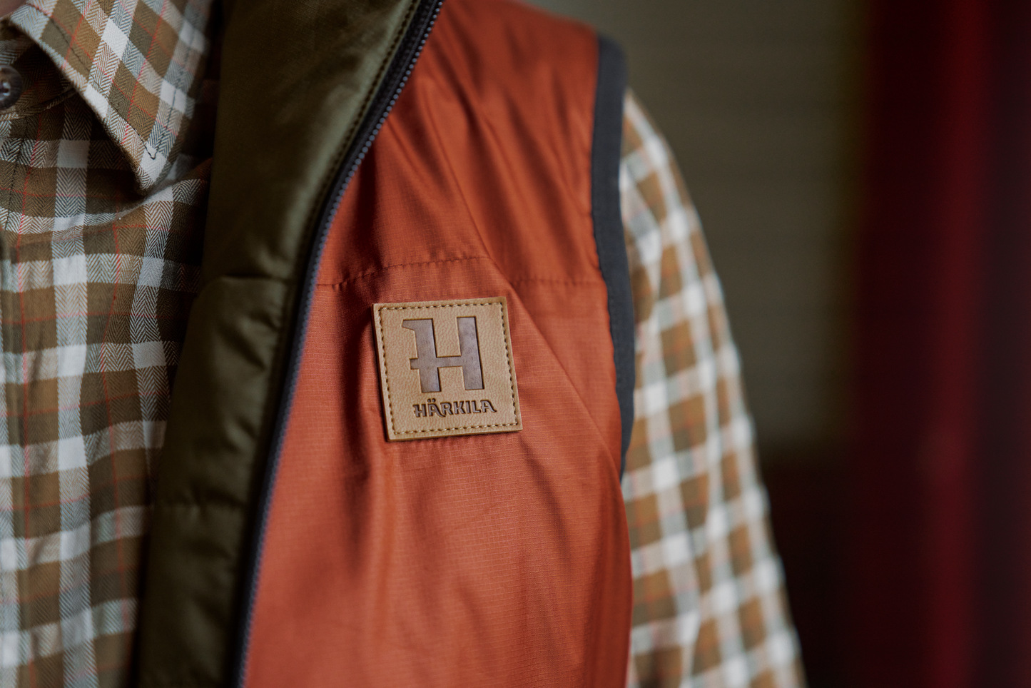 Kalix HSP Waistcoat - Willow Green/Arabian Spice