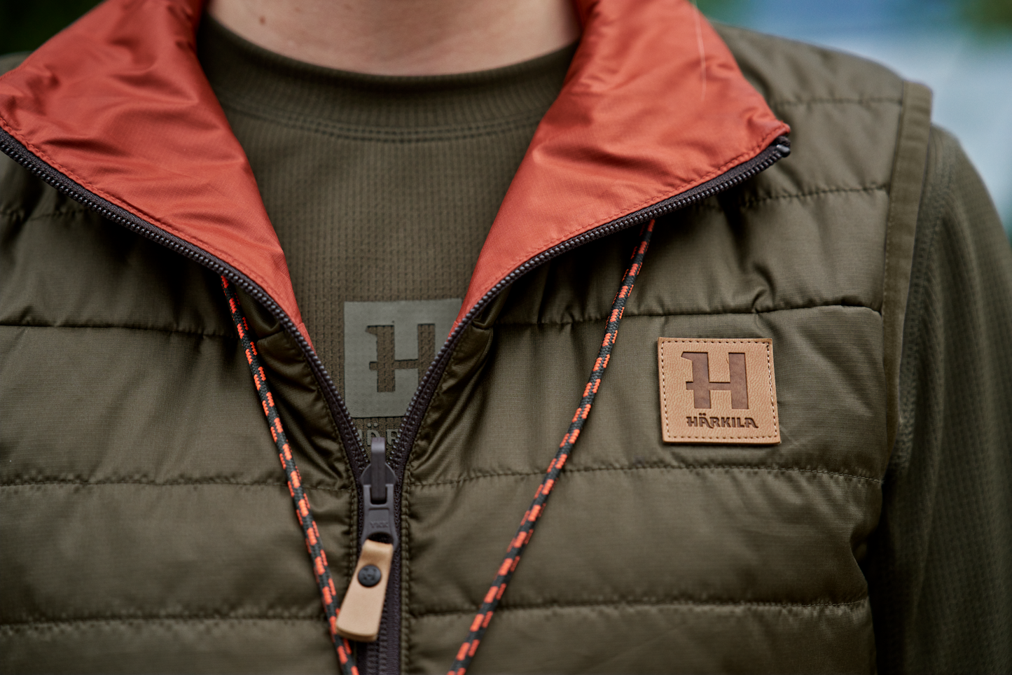 Kalix HSP Waistcoat - Willow Green/Arabian Spice