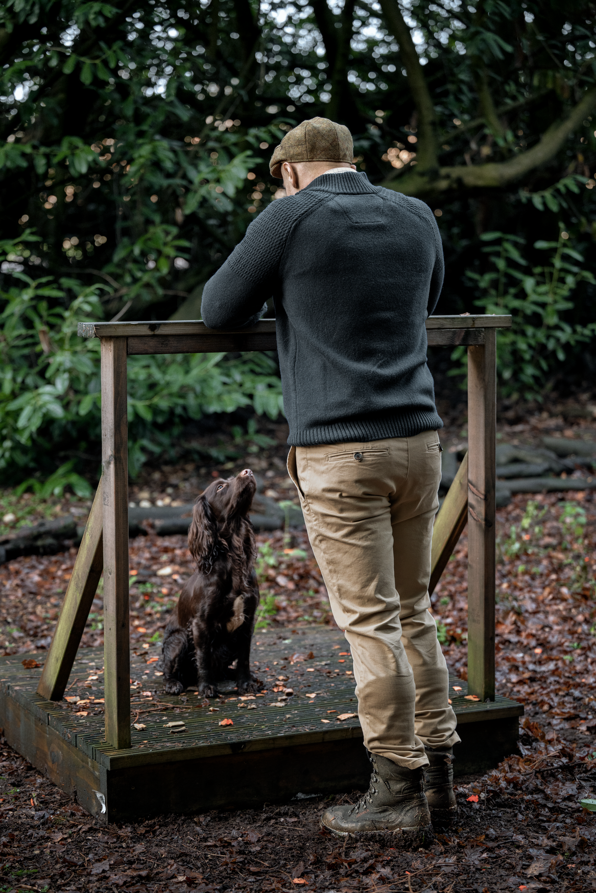 Vincent Merino Half Zip Pullover - Dark Navy