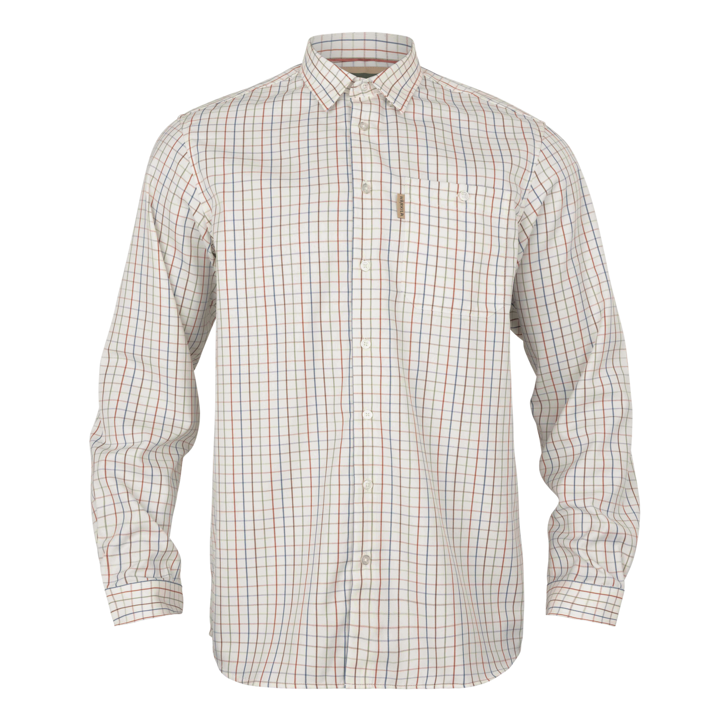 Haywood Wool Blend Shirt - Arabian Spice Check