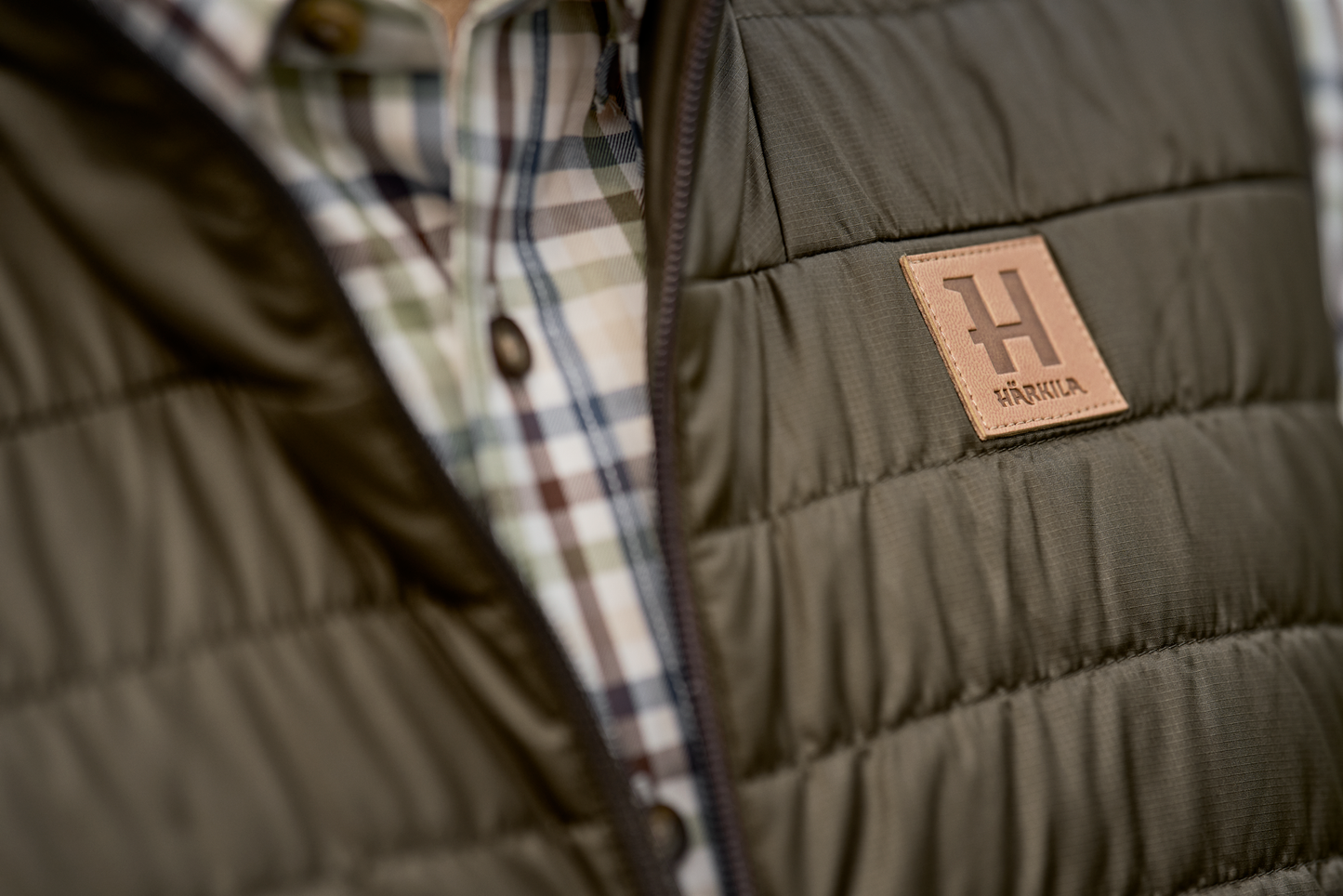 Kalix HSP Waistcoat - Willow Green/Shadow Brown