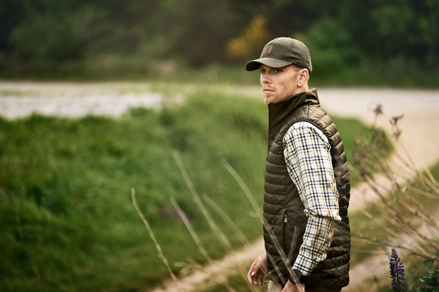 Kalix HSP Waistcoat - Willow Green/Shadow Brown