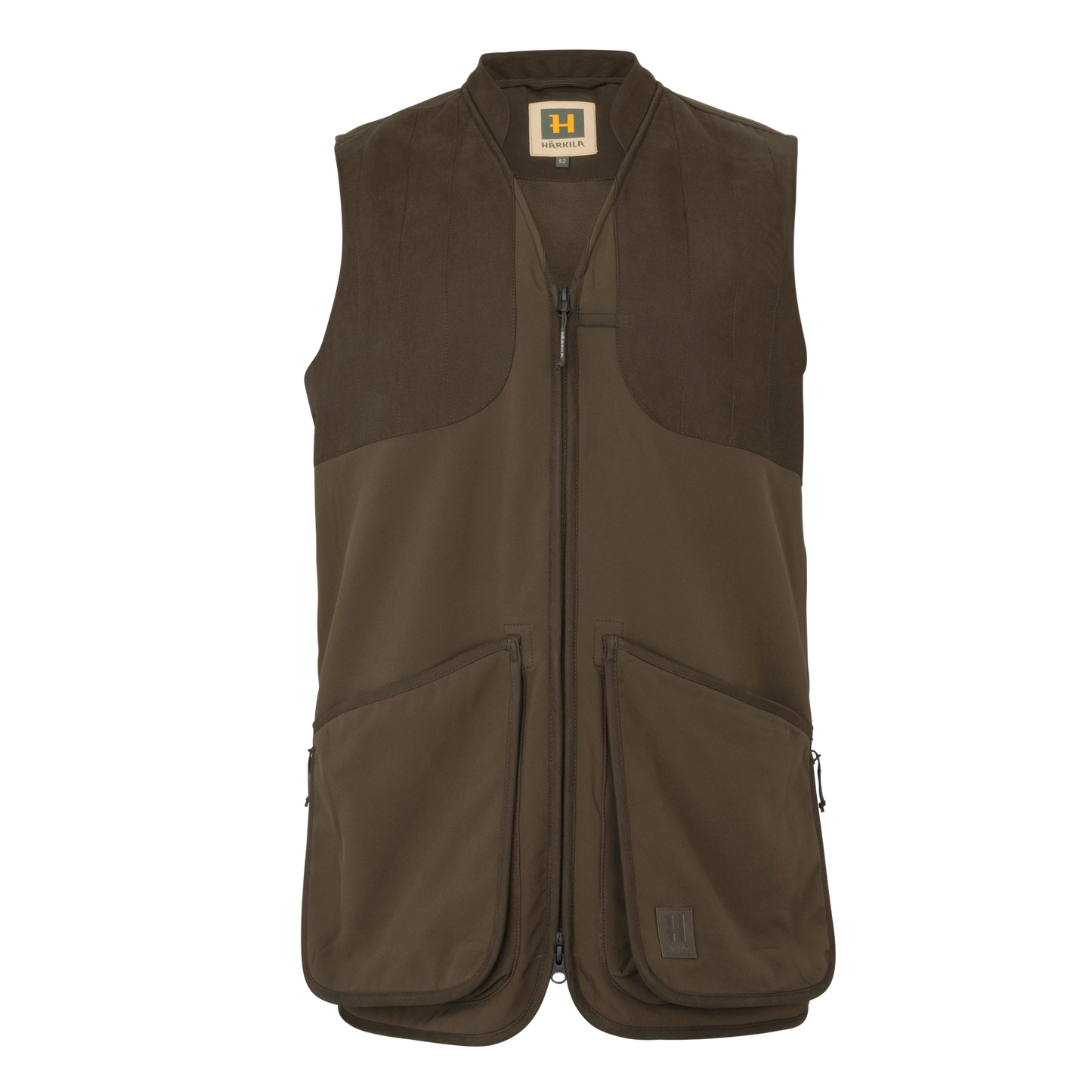 Skye Shooting Waistcoat - Willow Green/Shadow Brown