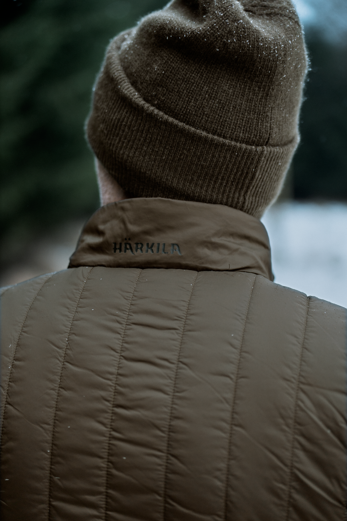 Härkila Heat Insulated Waistcoat - Willow Green/Shadow Brown