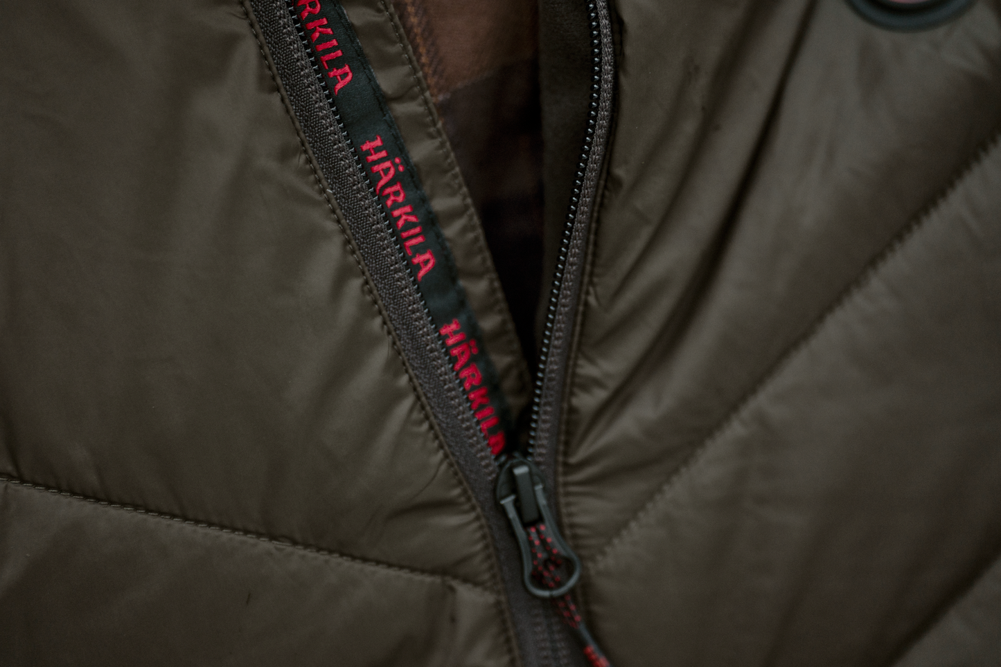 Härkila Heat Insulated Waistcoat - Willow Green/Shadow Brown