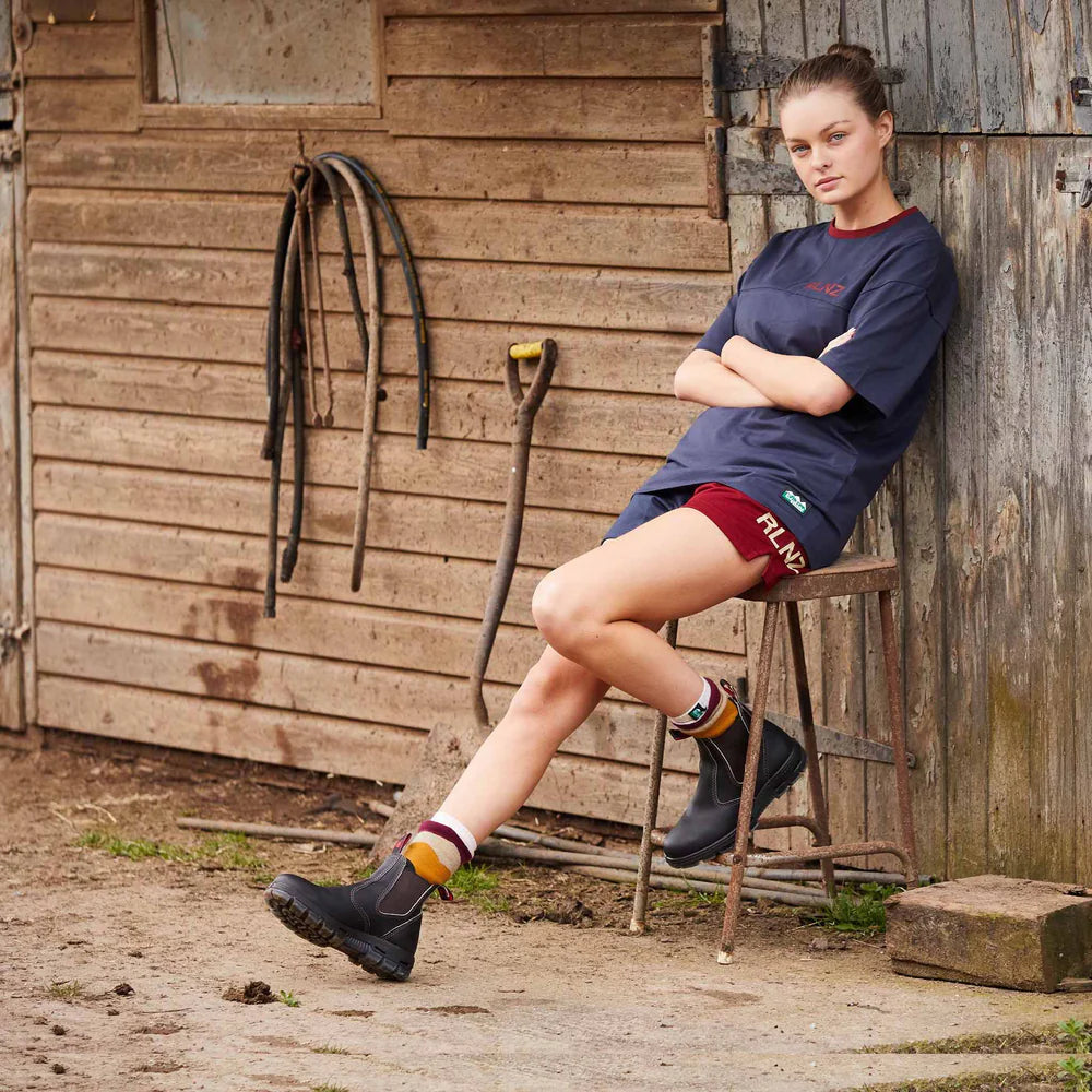 Unisex Hose Down T-Shirt - Navy