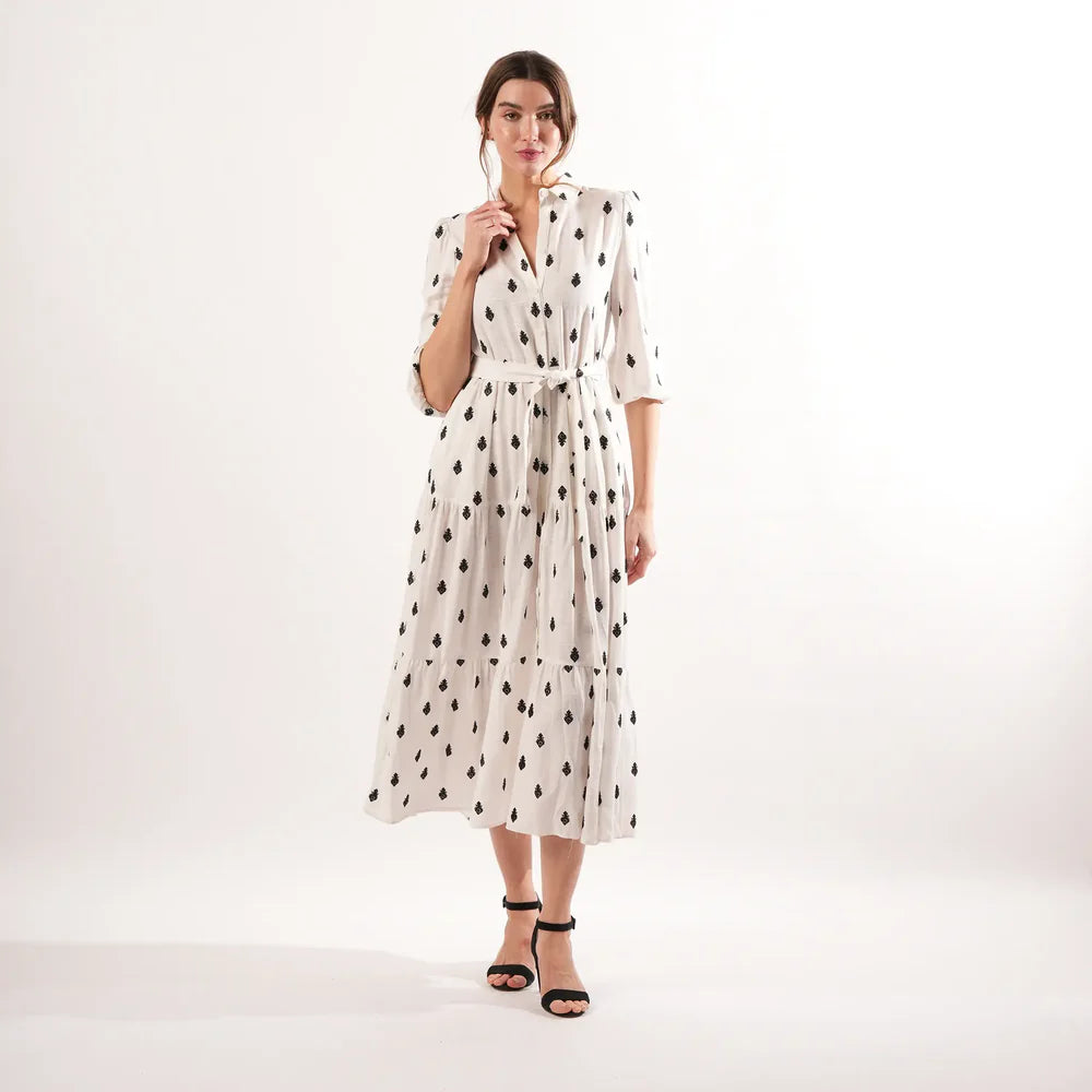 Josephine Embroidered Dress