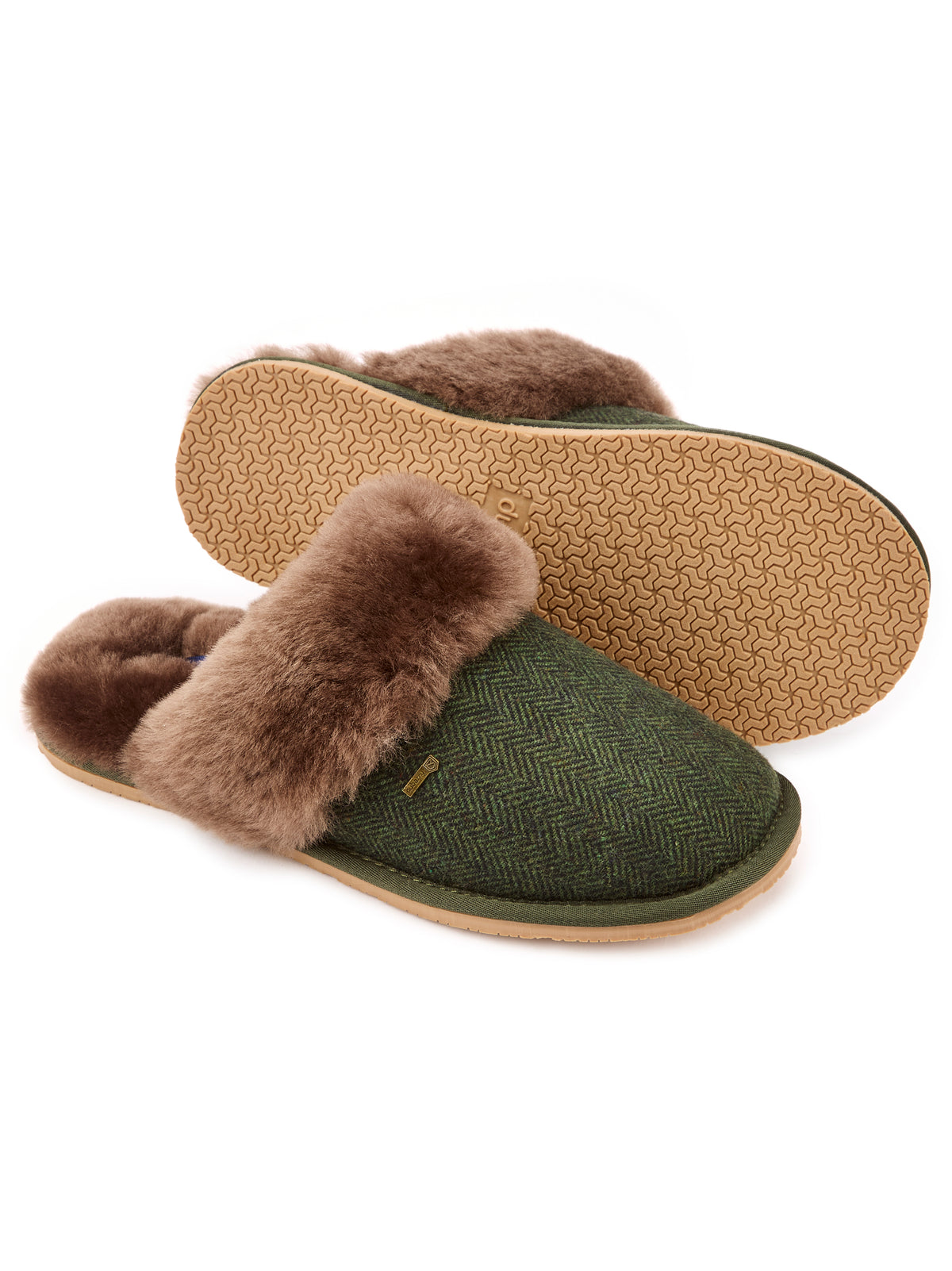 Mullingar Slippers - Olive