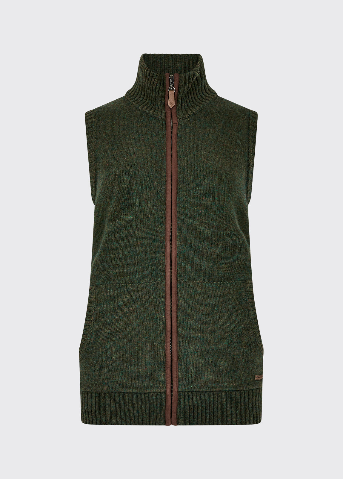 Sheedy Knit Bodywarmer - Olive