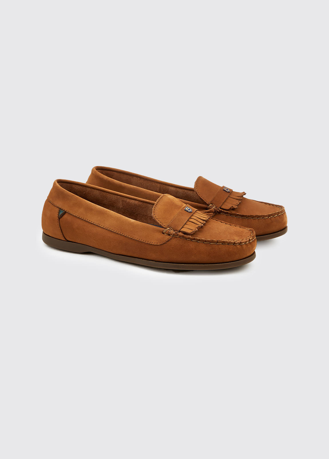 Florence Deck Shoe - Cognac