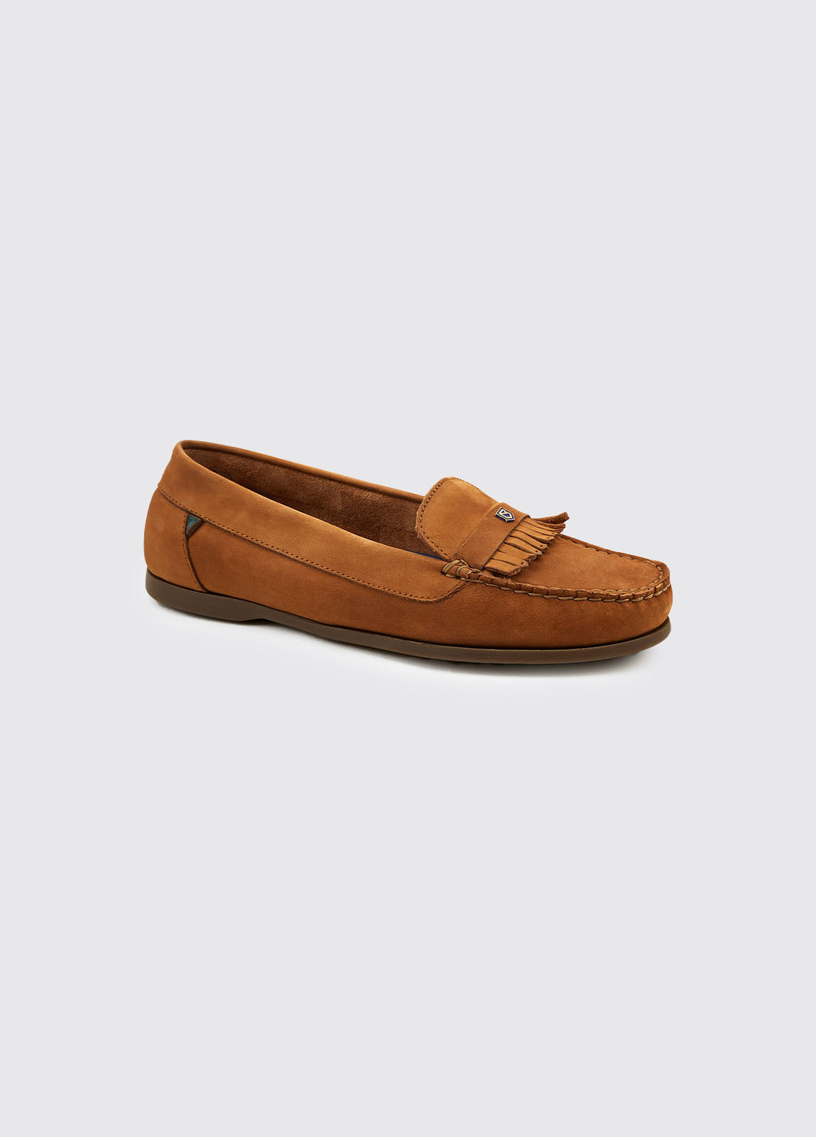 Florence Deck Shoe - Cognac