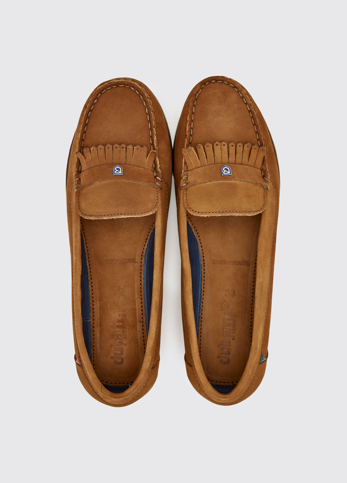 Florence Deck Shoe - Cognac