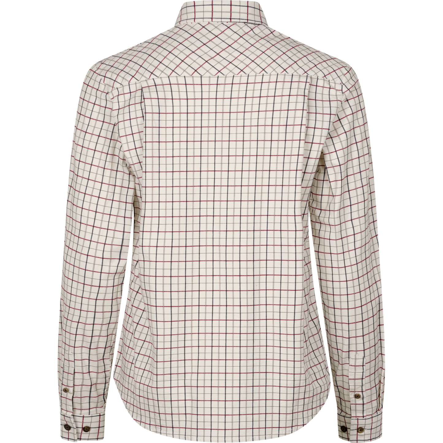 Kerry Shooting Shirt - Cabernet/Blue Check