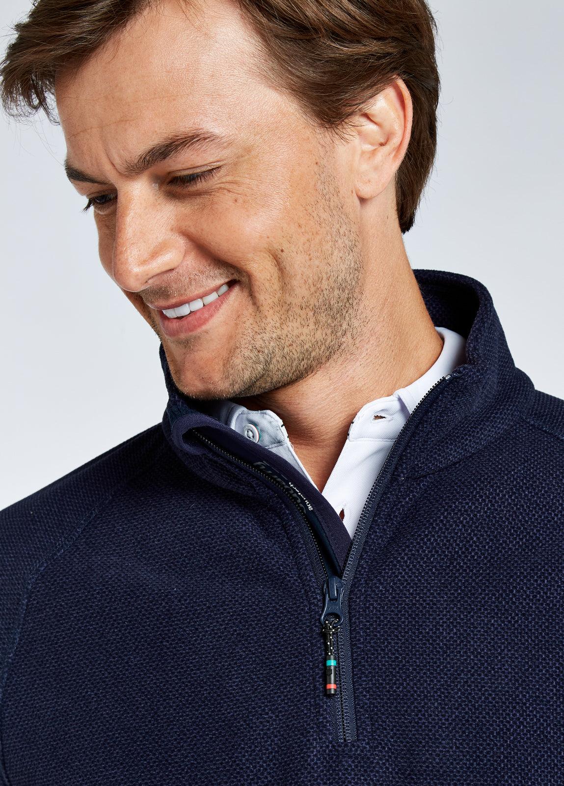 Monaco Fleece, Quarter Zip - Navy