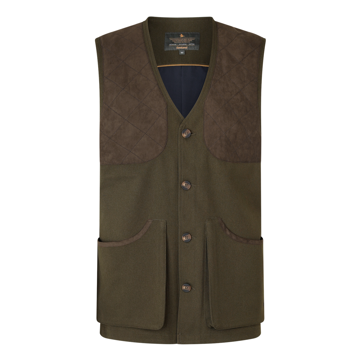 Woodcock Royale Waistcoat - Shaded Olive