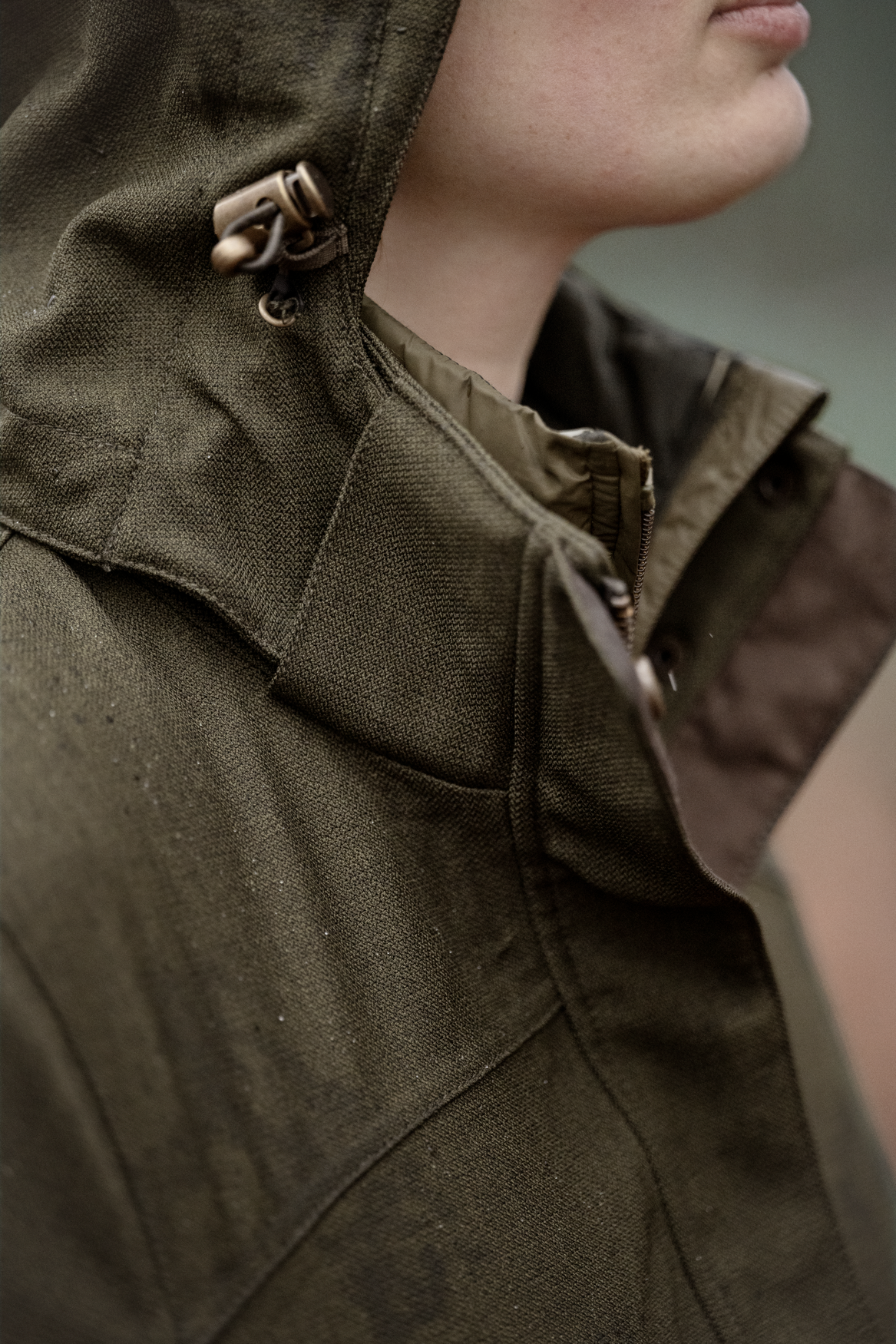 Woodcock Royale Eve Jacket - Shaded Olive
