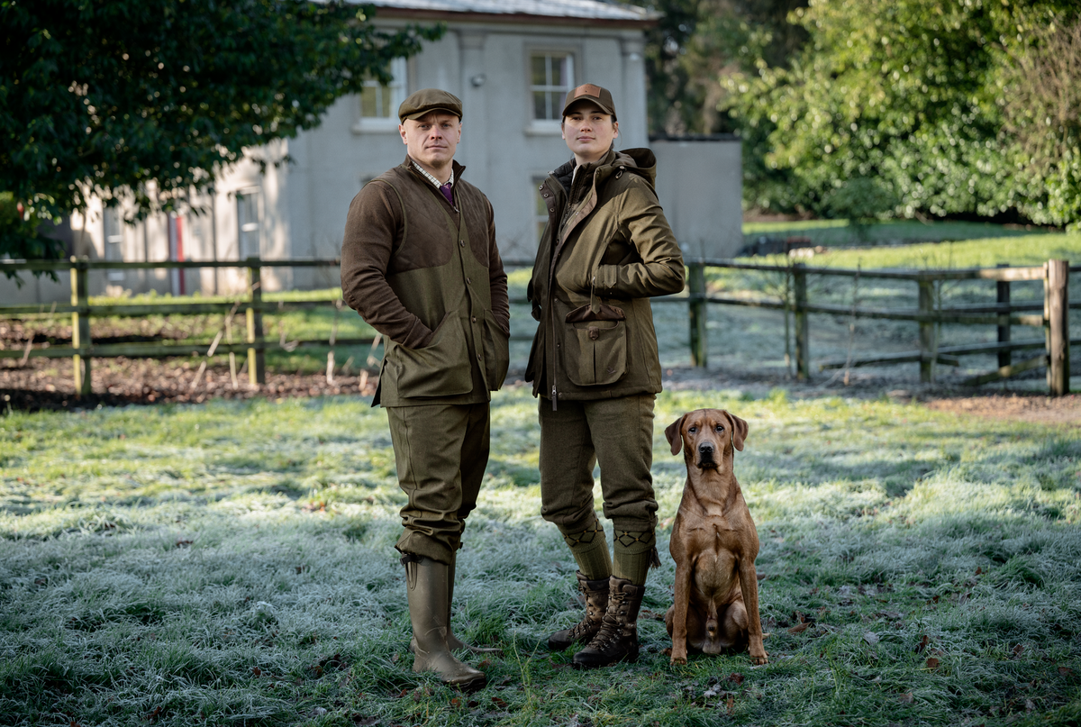Woodcock Royale Eve Jacket - Shaded Olive