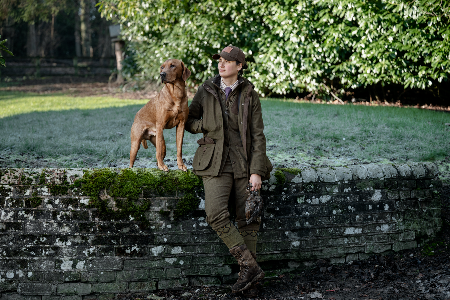 Woodcock Royale Eve Jacket - Shaded Olive