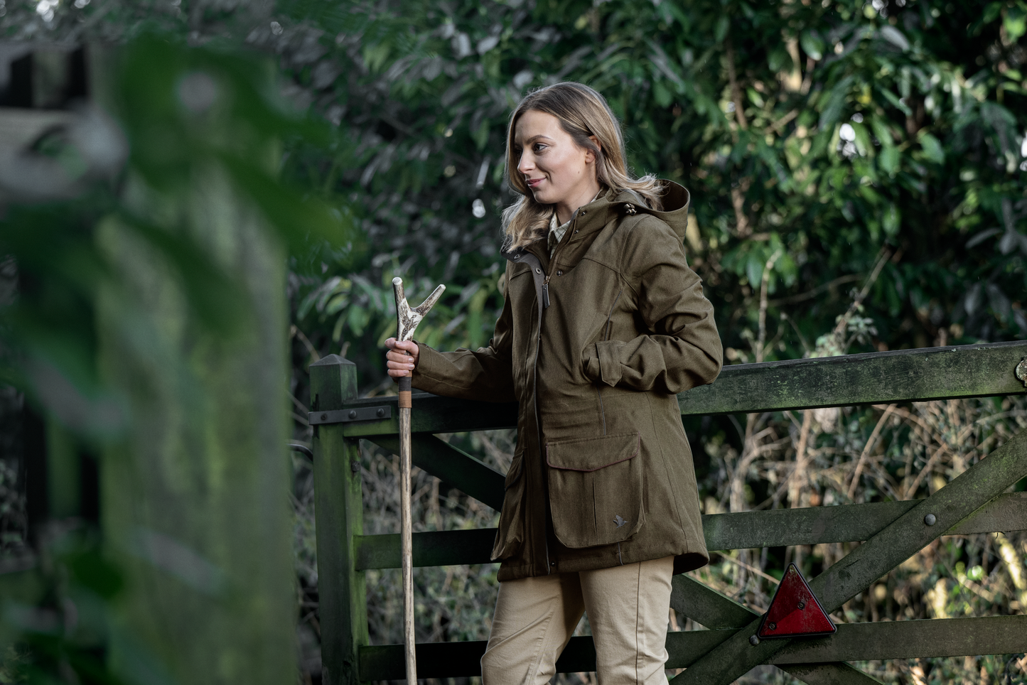 Woodcock Royale Eve Jacket - Shaded Olive