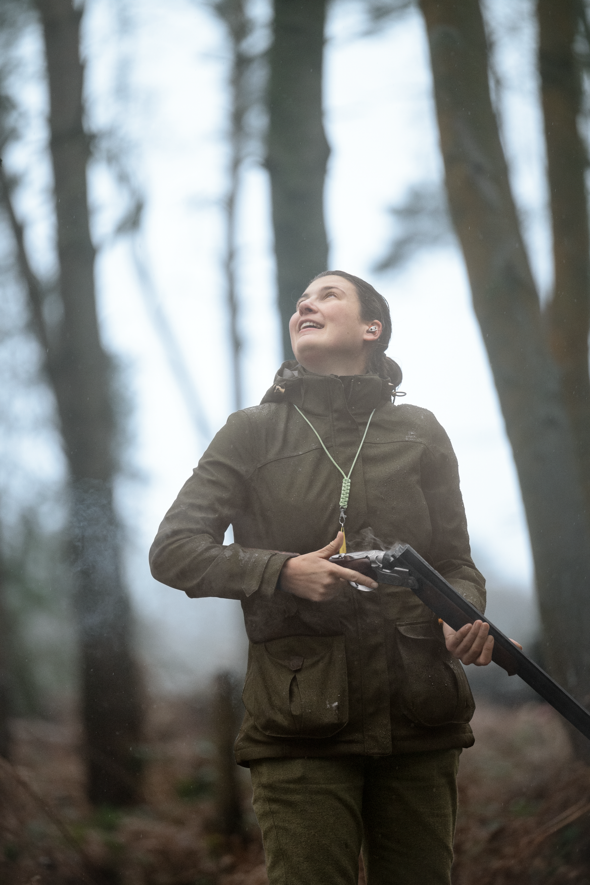 Woodcock Royale Eve Jacket - Shaded Olive