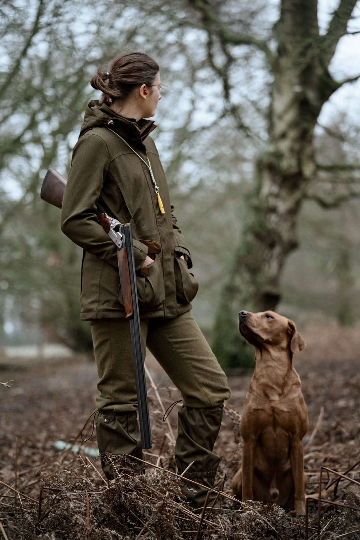 Woodcock Royale Eve Jacket - Shaded Olive