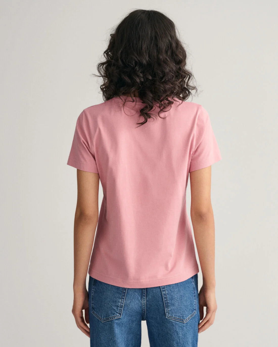 Tonal Archive Shield T-Shirt - Faded Pink Melange