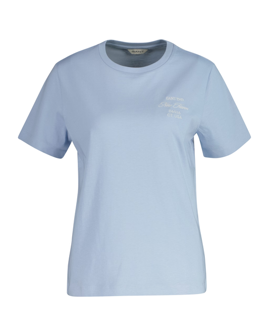 Women's Graphic T-Shirt - Fresh Blue