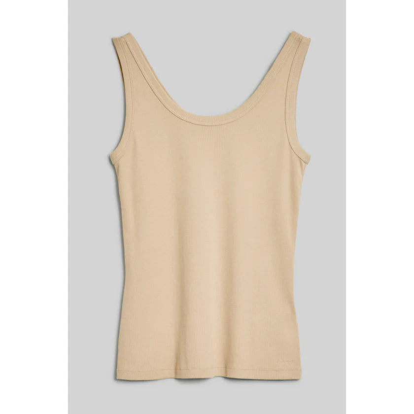 Ribbed Tank Top - Dry Sand