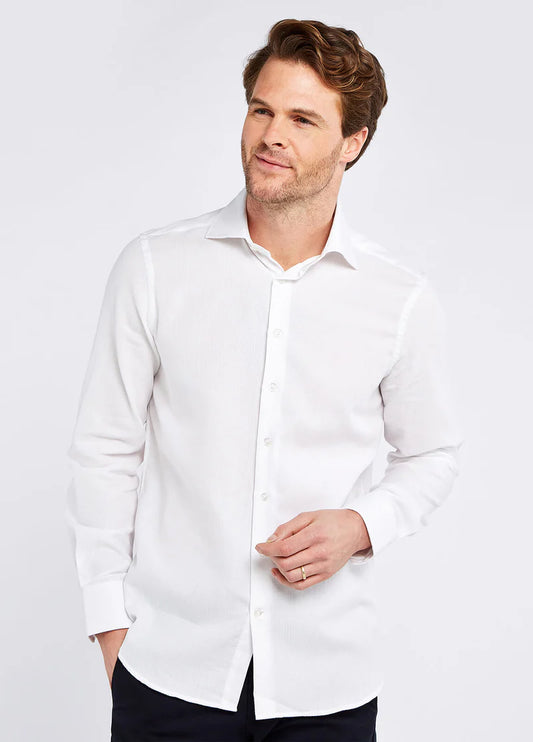 Herbert Tailored Fit Shirt - White