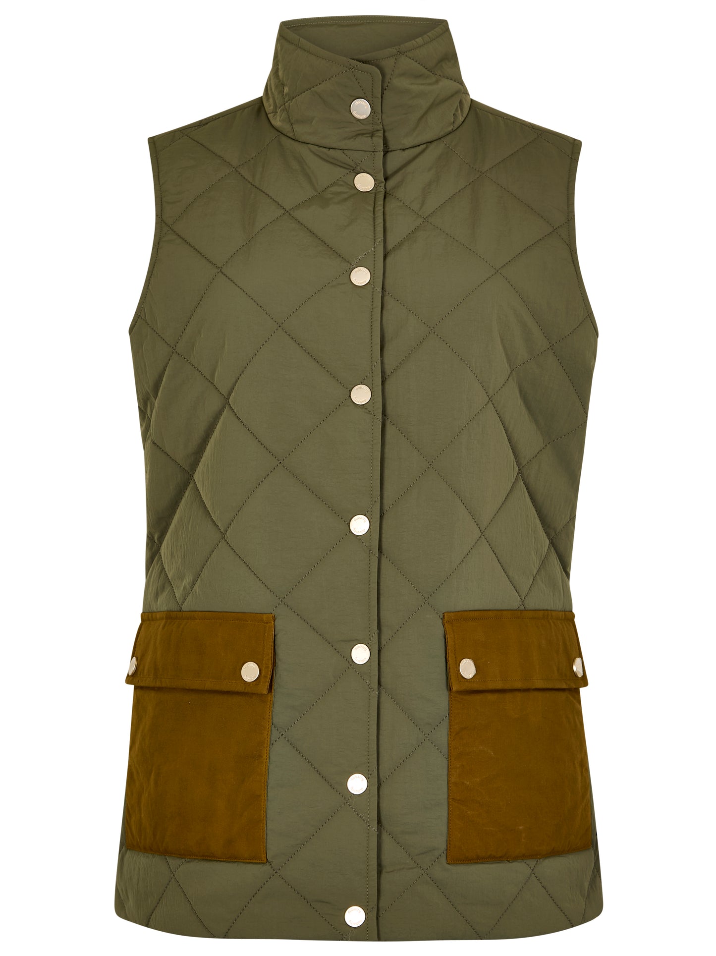 Clashmore Quilted Gilet - Kelp