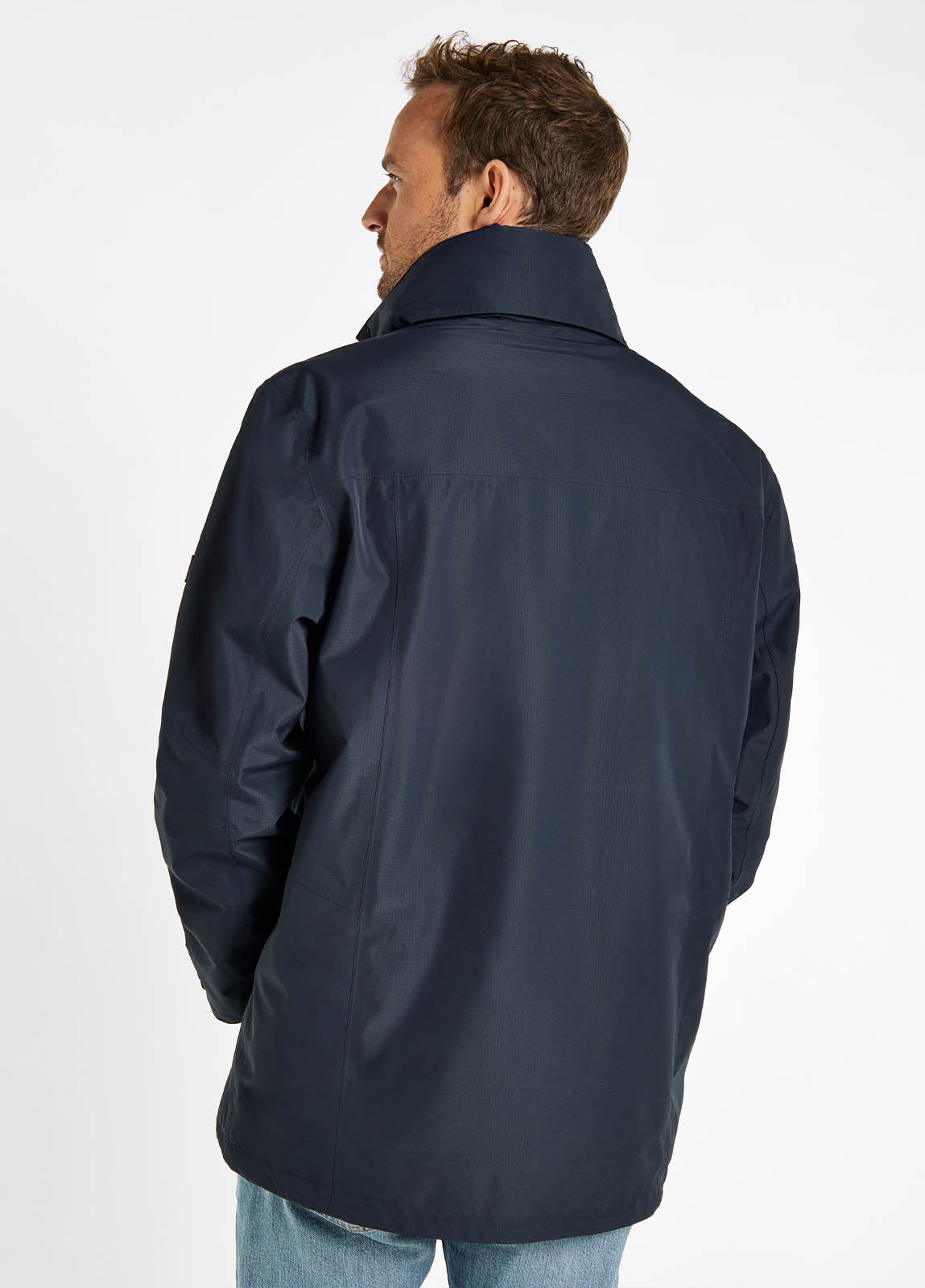 Crossbarry Waterproof Jacket - Navy