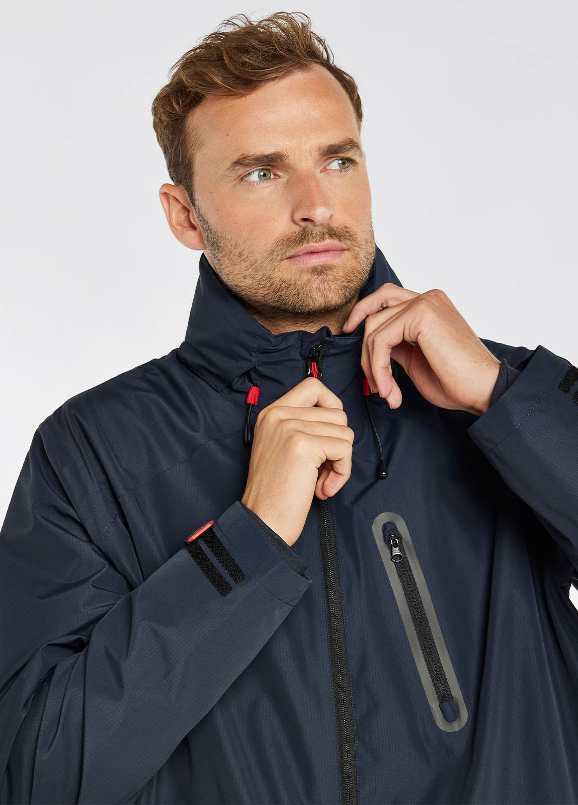 Crossbarry Waterproof Jacket - Navy