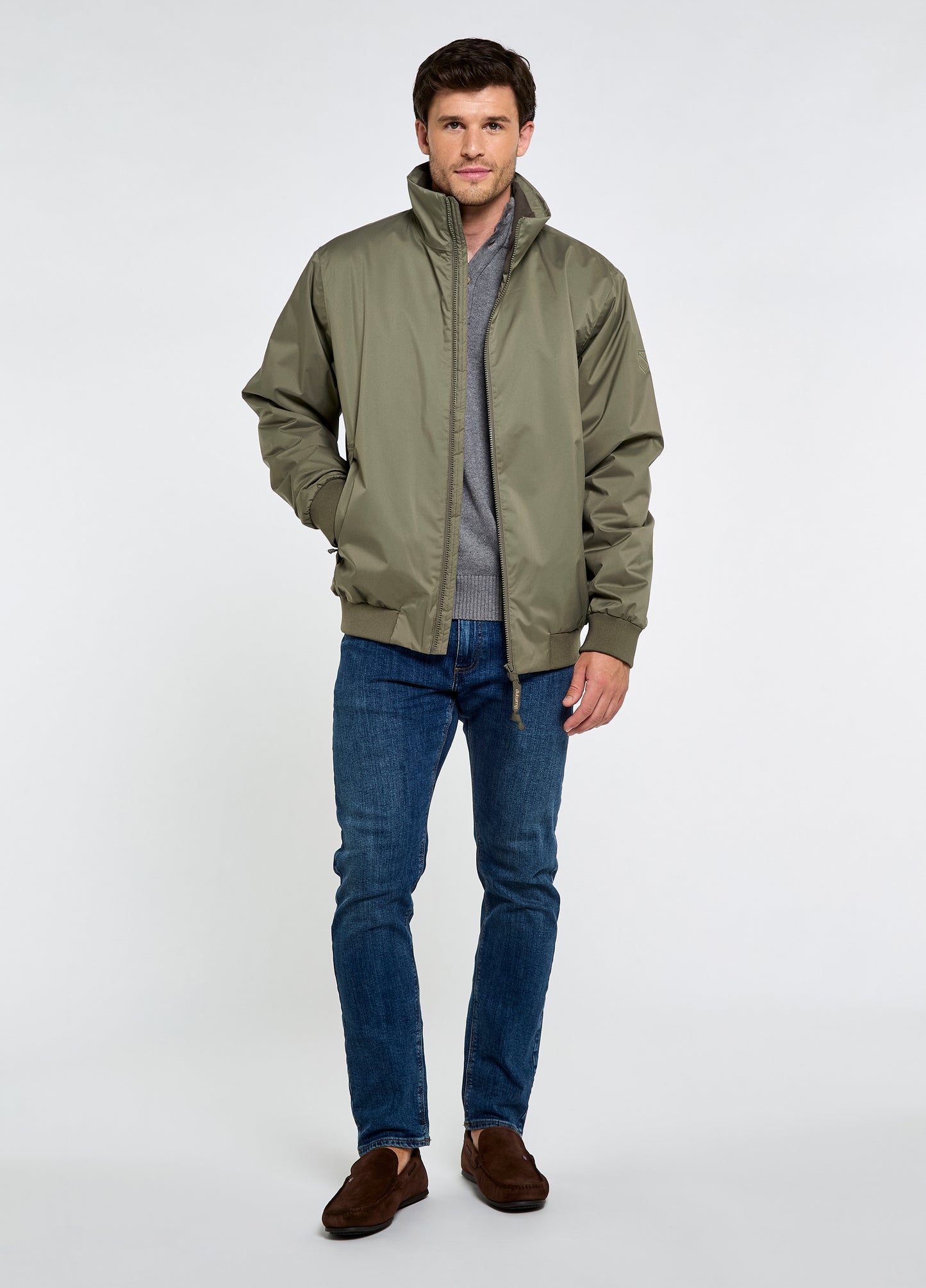 Starboard Waterproof Jacket - Kelp