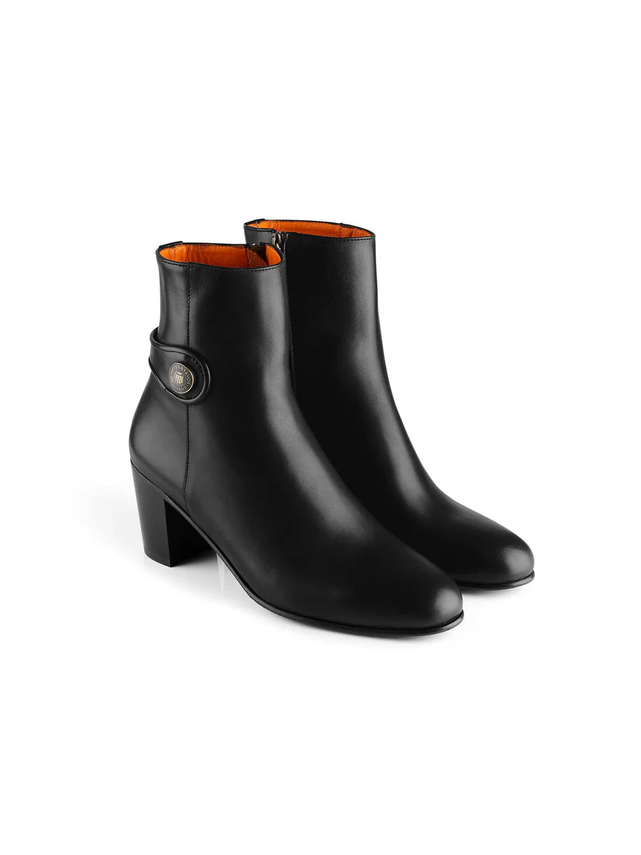 Upton Ankle Boot - Black Leather