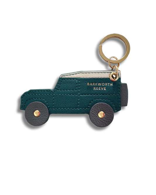 4X4 Keyring - Green & Cream