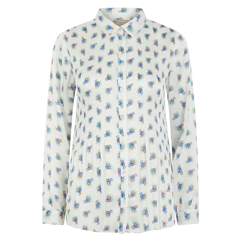 Amelia Peacock Blouse