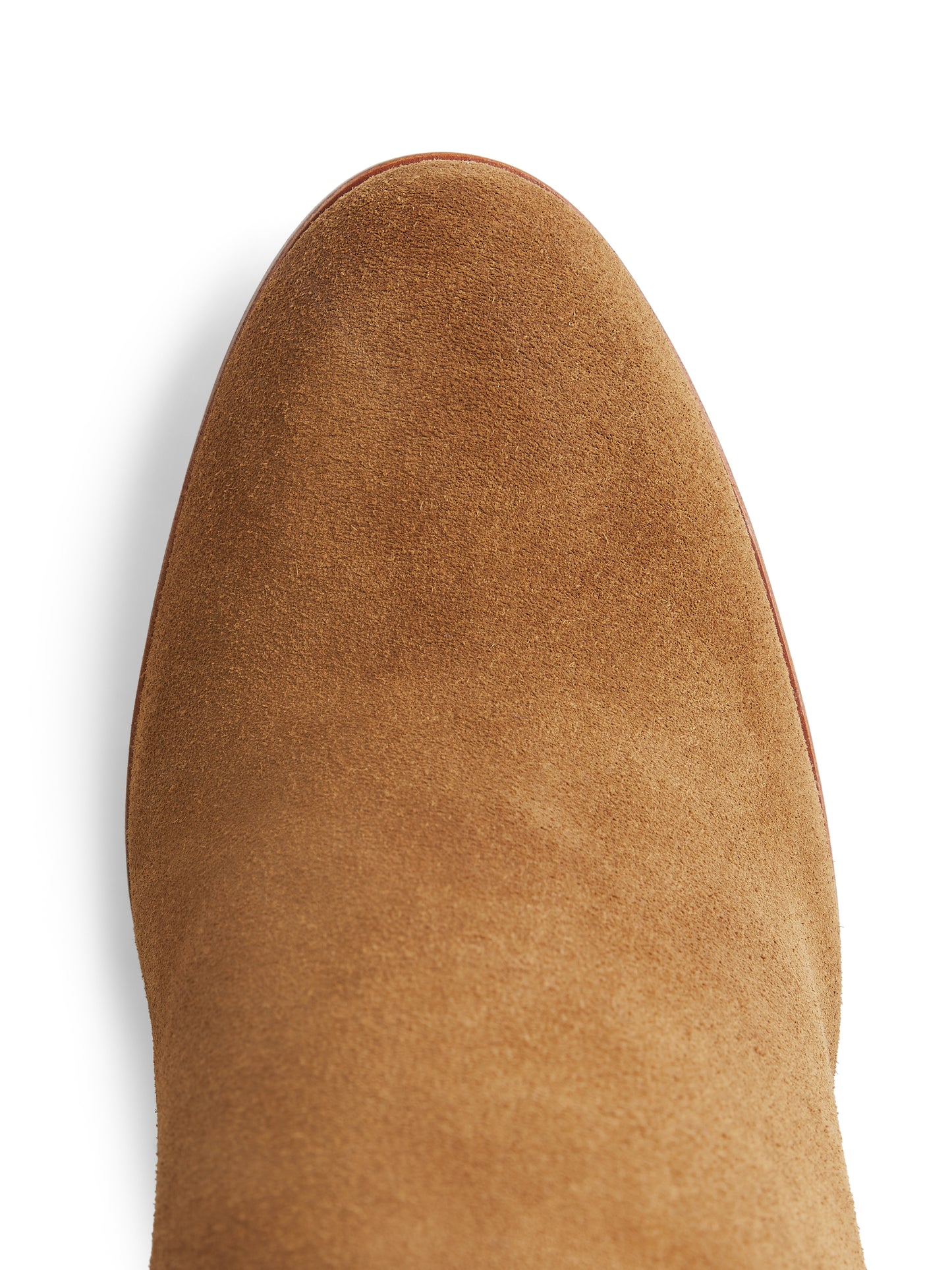 High Heeled Regina - Tan Suede (Sporting Fit)