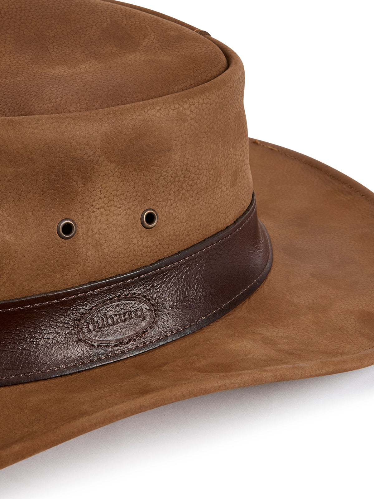 Finlay Leather Hat - Walnut