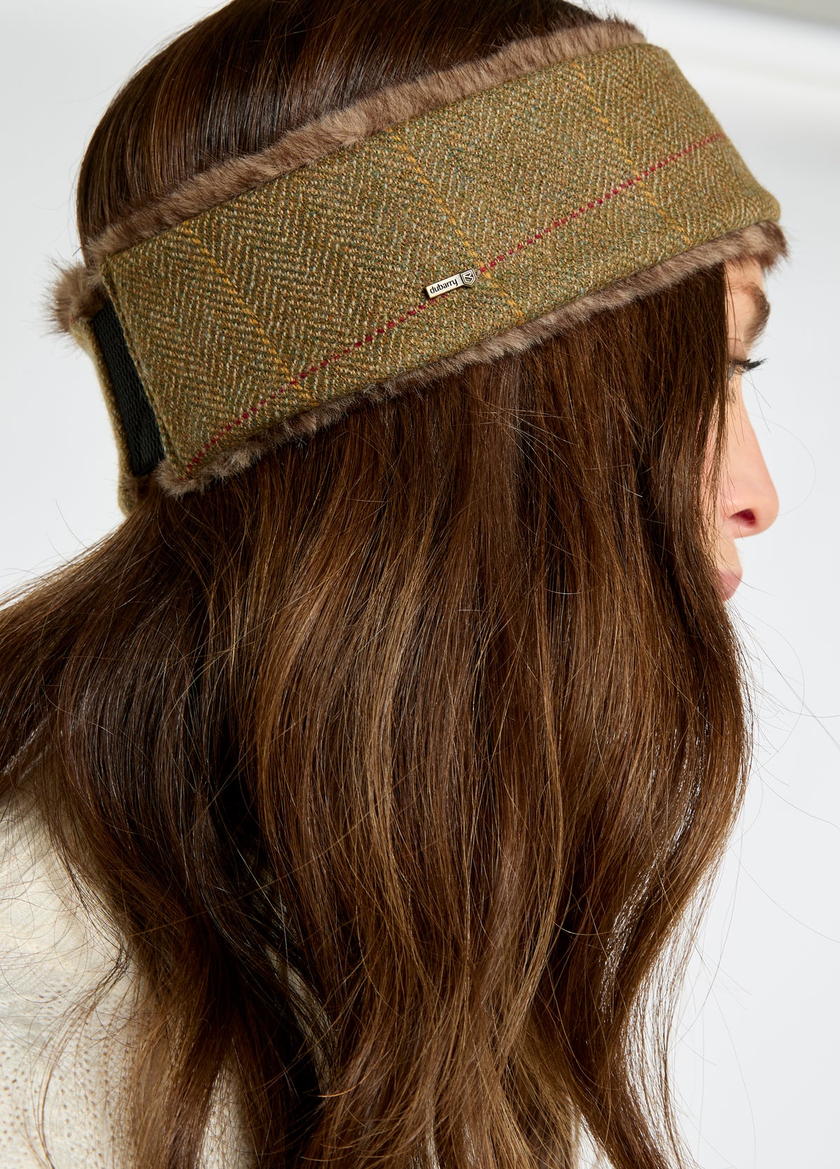 Abington Tweed Headband - Elm